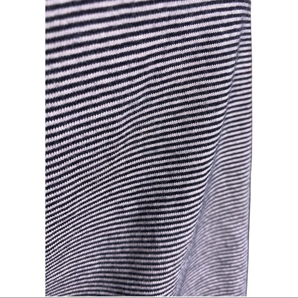 Ella Moss Erica Stripe Tie Sleeve Top Style #: 30046042 Size Small - Picture 5 of 8